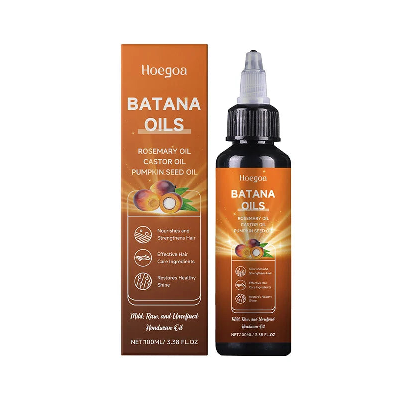 All-in-One Liquid Batana Hair Oil – 100% Pure Honduran Oil for Hair Growth, Frizz Control & Scalp Nourishment (5oz)