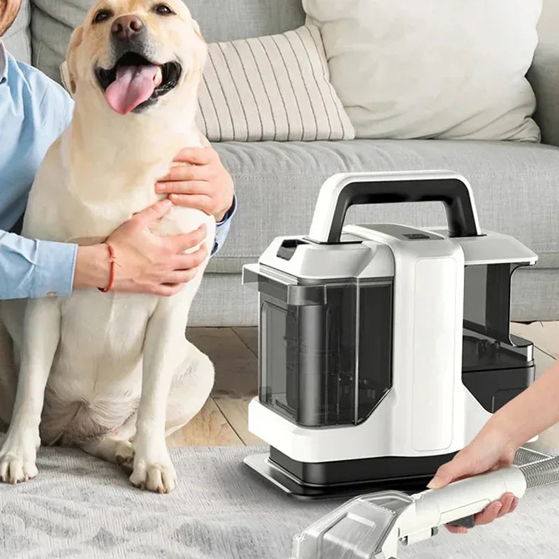 220V/110V Portable Carpet & Upholstery Cleaner – Powerful Deep Cleaning Machine for Couches, Car Seats, Pets & Furniture