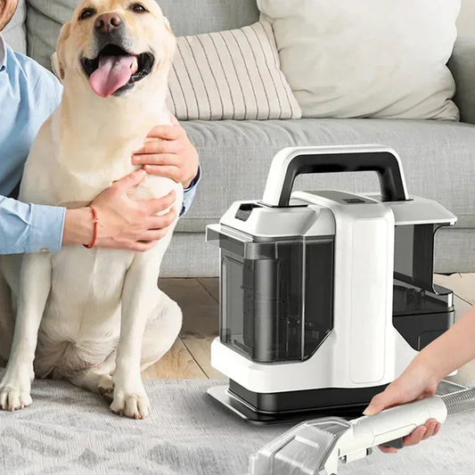 220V/110V Portable Carpet & Upholstery Cleaner – Powerful Deep Cleaning Machine for Couches, Car Seats, Pets & Furniture