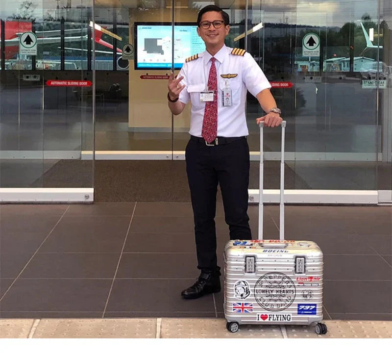 Aluminum Magnesium Hardshell Suitcase – Monaco