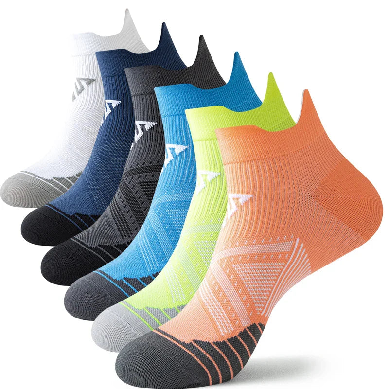 Breathable Compression Sports Socks – Quick-Dry Running, Fitness & Marathon Socks for Men and Women