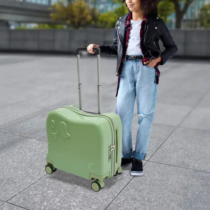 Kids Suitcase Cartoon Elephant – Napoli