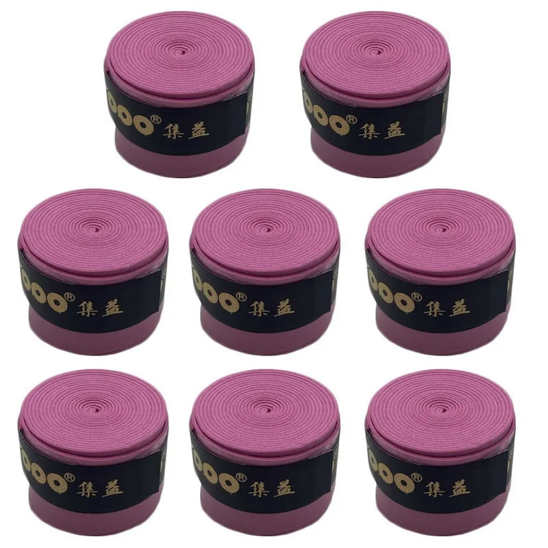 8PCS Racket Overgrip Tape – Anti-Slip, Sweat-Absorbing PU Wrap for Tennis, Padel, Badminton, Squash & Sports Handles