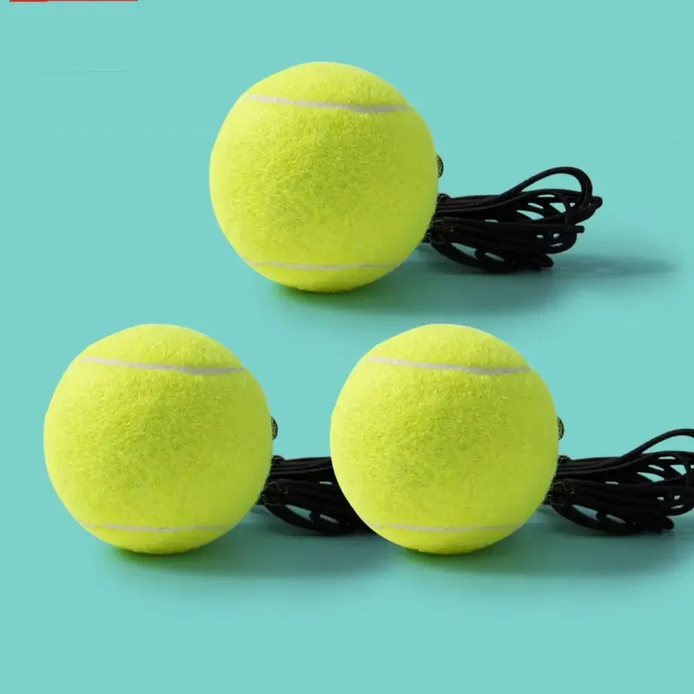 Kids Tennis Racket Set – Portable Shock-Absorbing Rebound Trainer for Outdoor Sports & Beginner Practice