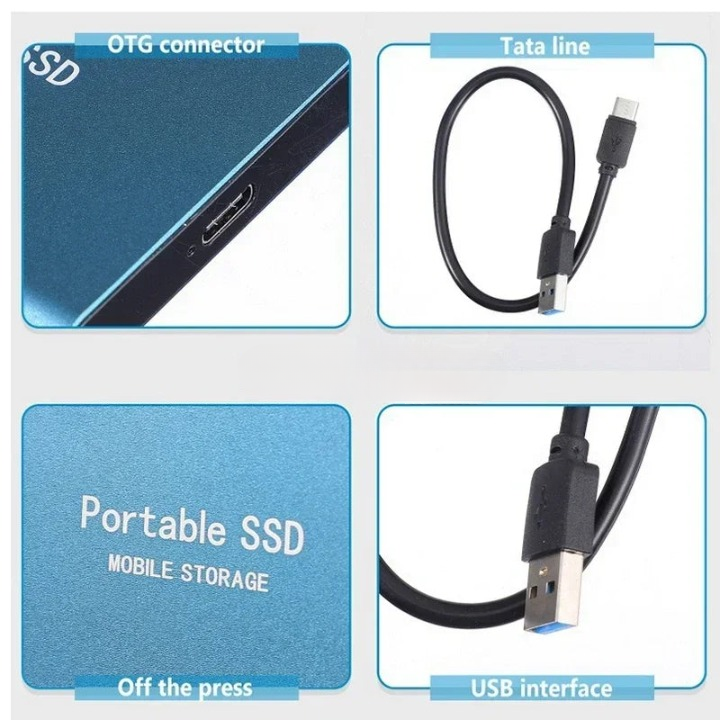Portable SSD Drive Compact High-Speed Storage