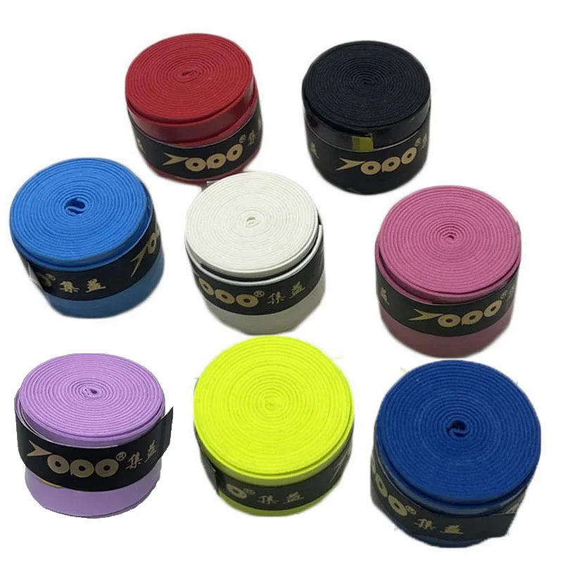 8PCS Racket Overgrip Tape – Anti-Slip, Sweat-Absorbing PU Wrap for Tennis, Padel, Badminton, Squash & Sports Handles