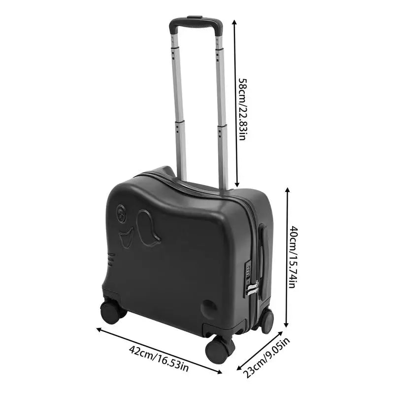 Kids Suitcase Cartoon Elephant – Napoli