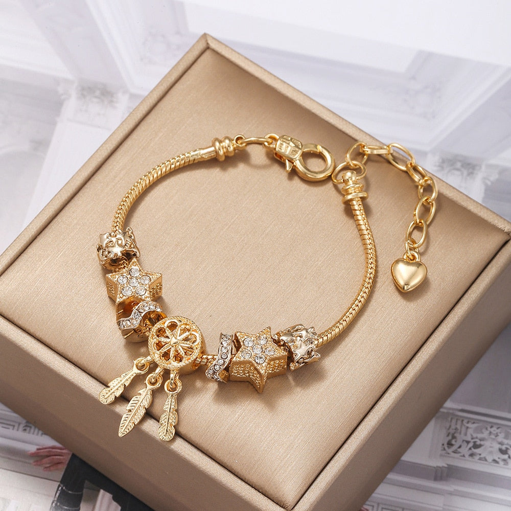 Dreamcatcher Charm Bracelet