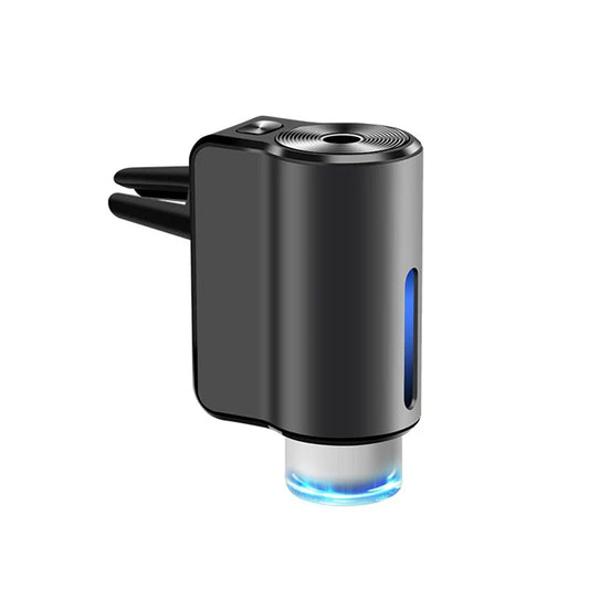 Smart Car Air Freshener – Intelligent Aromatherapy Diffuser with Auto Sensor & 3 Modes – Sleek Black Design