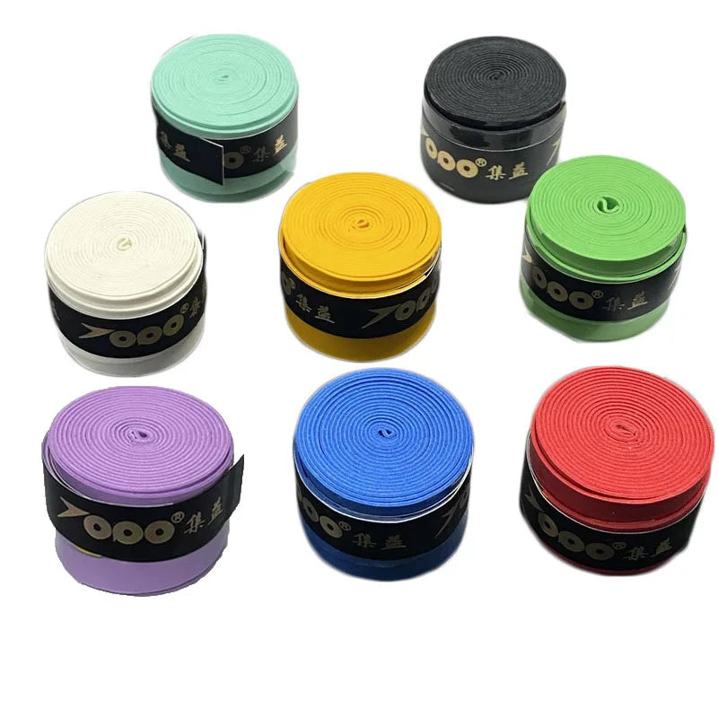 8PCS Racket Overgrip Tape – Anti-Slip, Sweat-Absorbing PU Wrap for Tennis, Padel, Badminton, Squash & Sports Handles