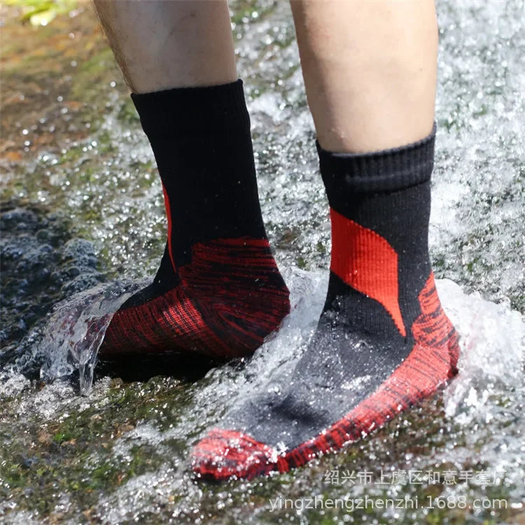 Waterproof Breathable Outdoor Socks – Warm Thermal Socks for Hiking, Skiing, Camping, Cycling, and Winter Sports