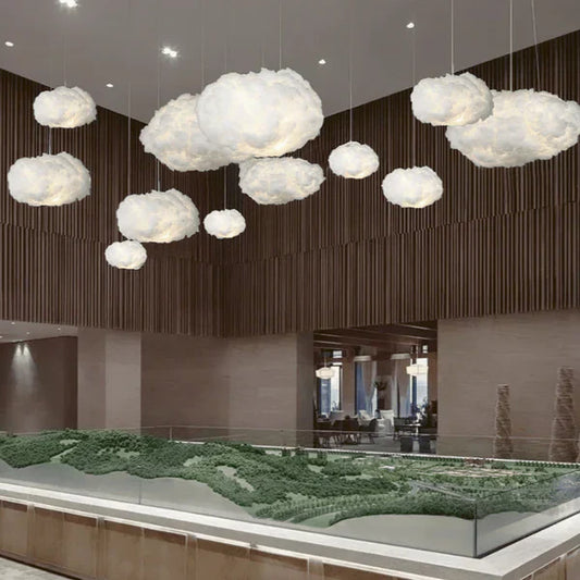 Dreamy Cloud Lamp | Soft Ceiling Lightsing for Bedroom Decor