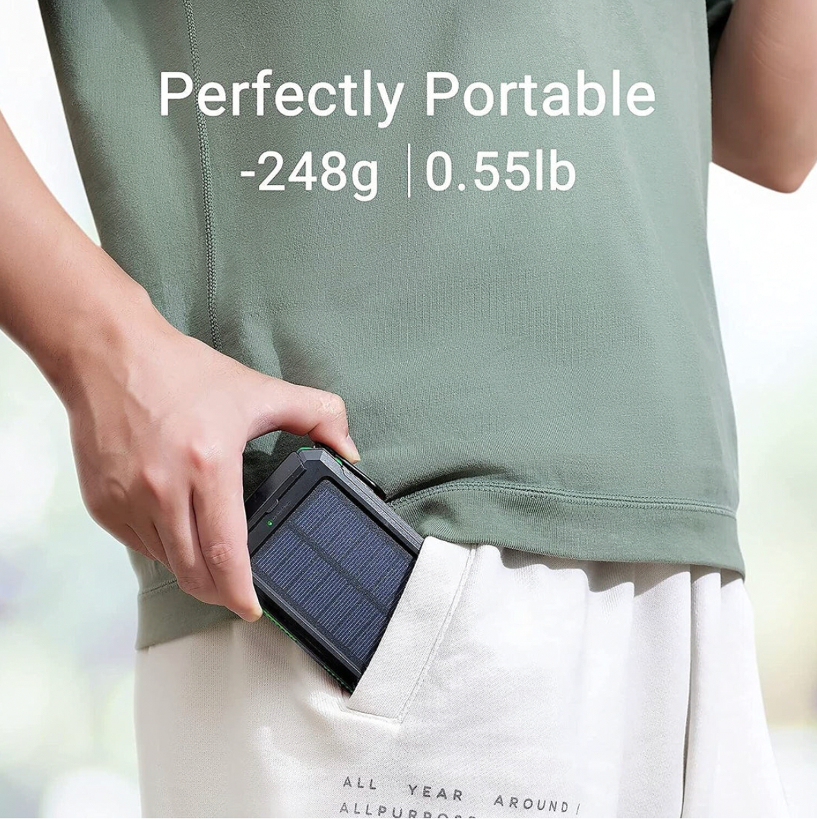 Ultra Rapid Charging Power Bank w/ USB