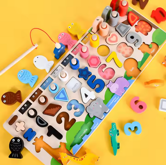 Montessori 4 in 1 Math Puzzle