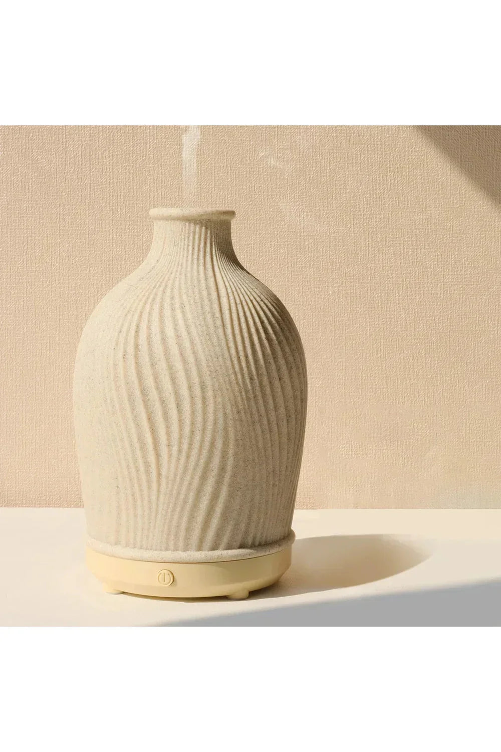Luxury Ultrasonic Aroma Diffuser with Natural Stone Finish and 6-Hour Run Time