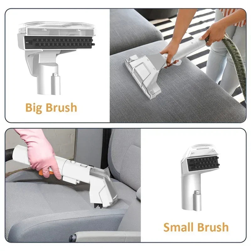 220V/110V Portable Carpet & Upholstery Cleaner – Powerful Deep Cleaning Machine for Couches, Car Seats, Pets & Furniture
