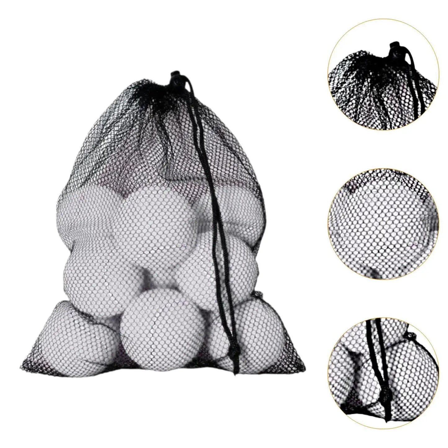 Avichic™ 12-Piece Professional Tennis Balls Set – Durable Training Balls with Drawstring Bag for Indoor & Outdoor Play