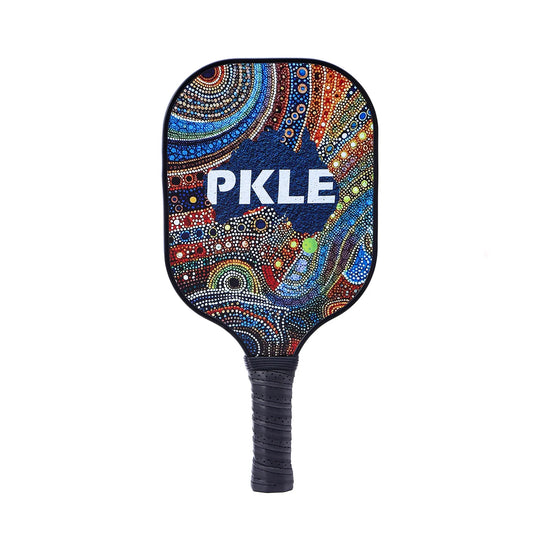 Paddle Tennis Padel Racket – Portable 3-Layer Carbon Fiber Board with EVA Face for Power & Control