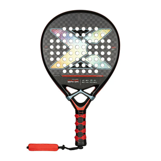 Carbon Fibre Padel Racket – Lightweight Paddle Tennis Racquet with EVA Memory Foam Core for Power & Precision