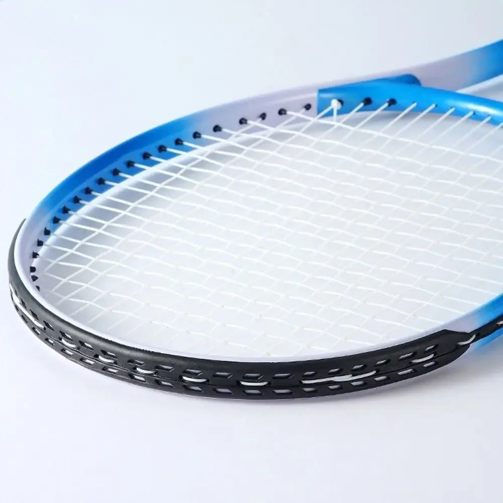 Kids Tennis Racket Set – Portable Shock-Absorbing Rebound Trainer for Outdoor Sports & Beginner Practice