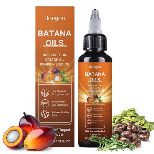 All-in-One Liquid Batana Hair Oil – 100% Pure Honduran Oil for Hair Growth, Frizz Control & Scalp Nourishment (5oz)