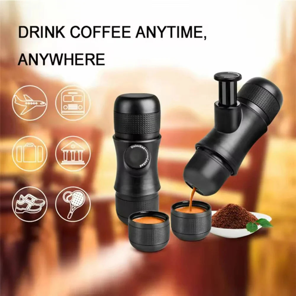 JavaJet Portable Manual Espresso Maker: Enjoy Perfect Espresso Anywhere!