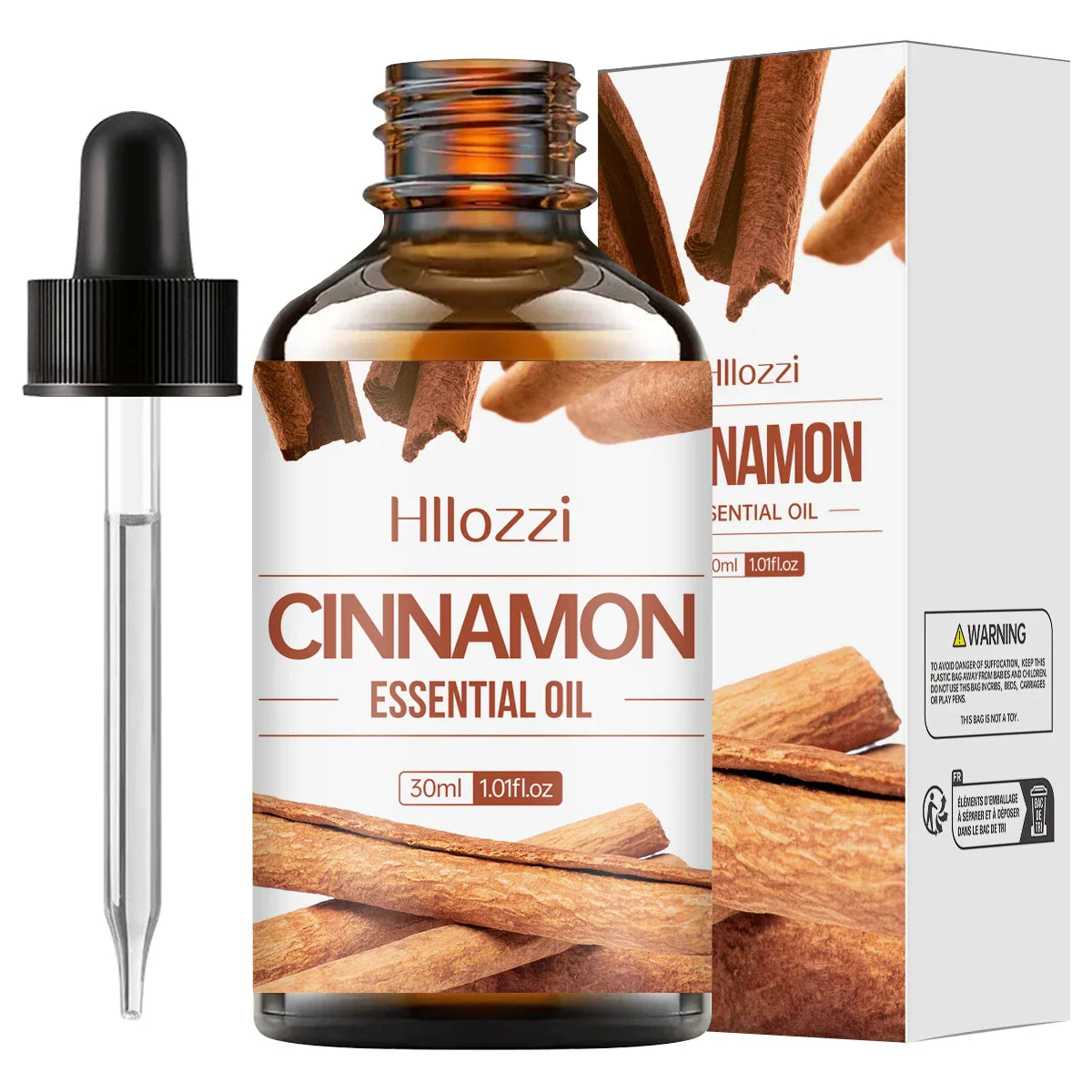 Avichic™ Cinnamon Essential Oil – 100% Pure Plant Oil for Aromatherapy, Diffusers, Humidifiers & Relaxation