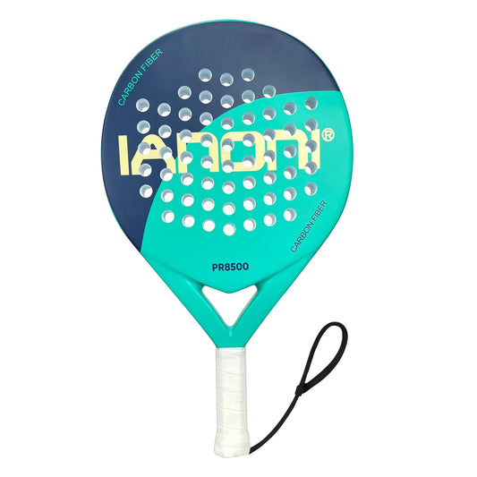 Carbon Fiber Padel Racket – EVA Memory Foam Core Lightweight Tennis Paddle with Carry Bag