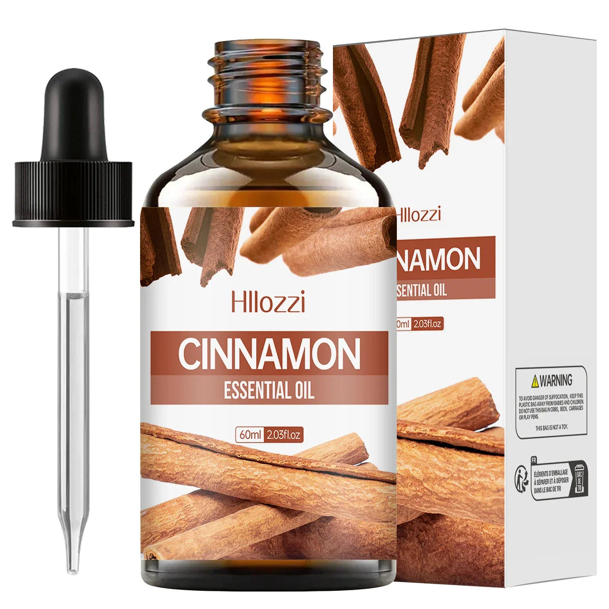 Avichic™ Cinnamon Essential Oil – 100% Pure Plant Oil for Aromatherapy, Diffusers, Humidifiers & Relaxation