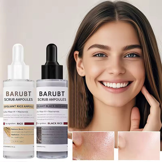 Moisturizing White & Black Rice Ampoule – Deep Pore Cleanser & Skin Texture Refiner
