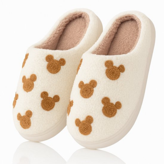 Slippers Womens Indoor Slip On Pattern Design