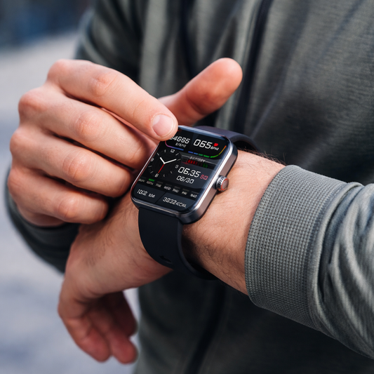 Smartwatch Fitness Tracker Touch Screen Health Monitoring Watch