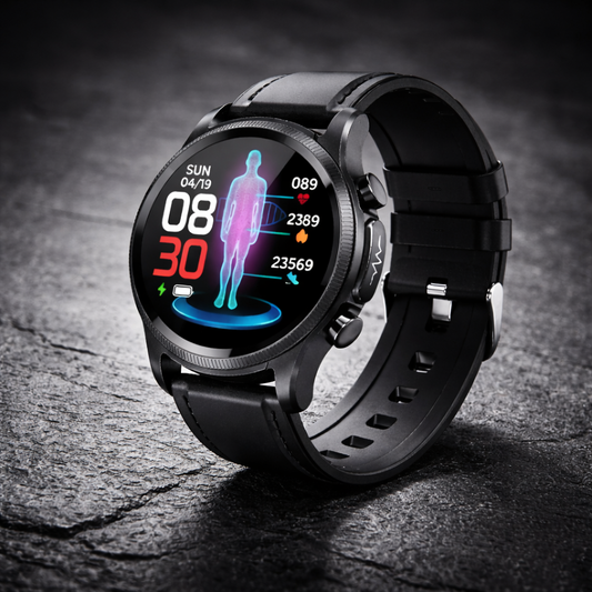 Smartwatch Health Monitor Touchscreen Fitness Tracker Wrist Watch