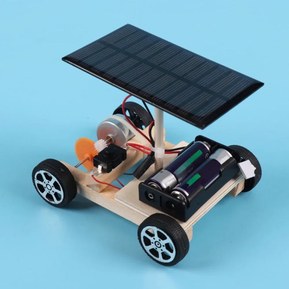 Solar Powered DIY Toy Car Kit