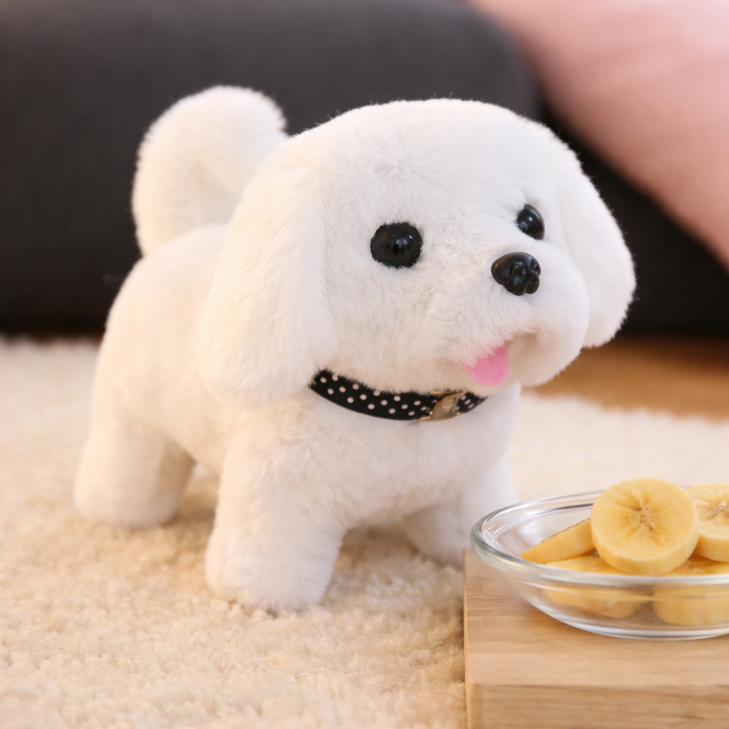 Interactive Toy Dog Walking Barking Plush Puppy