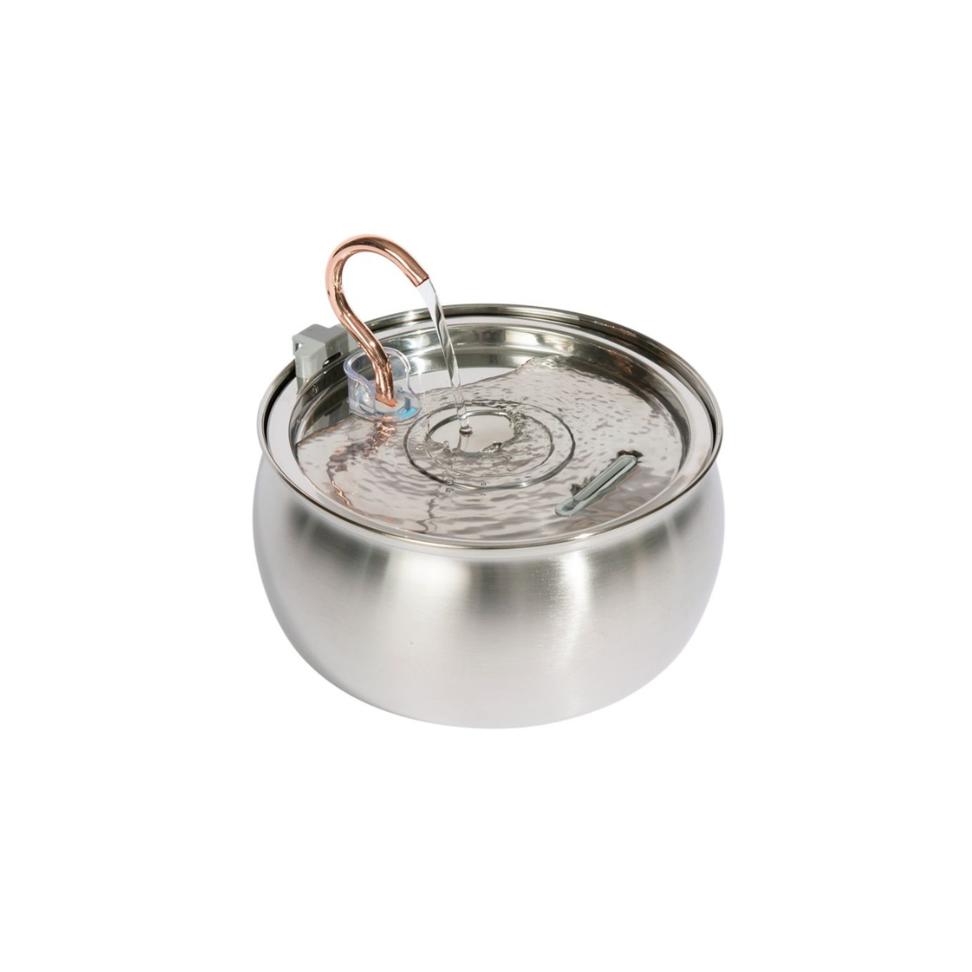 3.2 L Automatic Pet Fountain 304 Stainless Steel Cat Water Dispenser with Filter