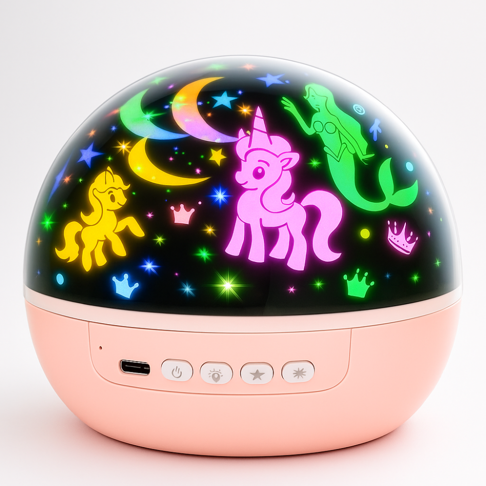 Star Projector Galaxy Light Gift Kids Music Remote Control