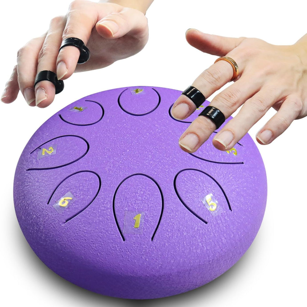 Steel Tongue Drum Handpan Percussion Meditation Instrument