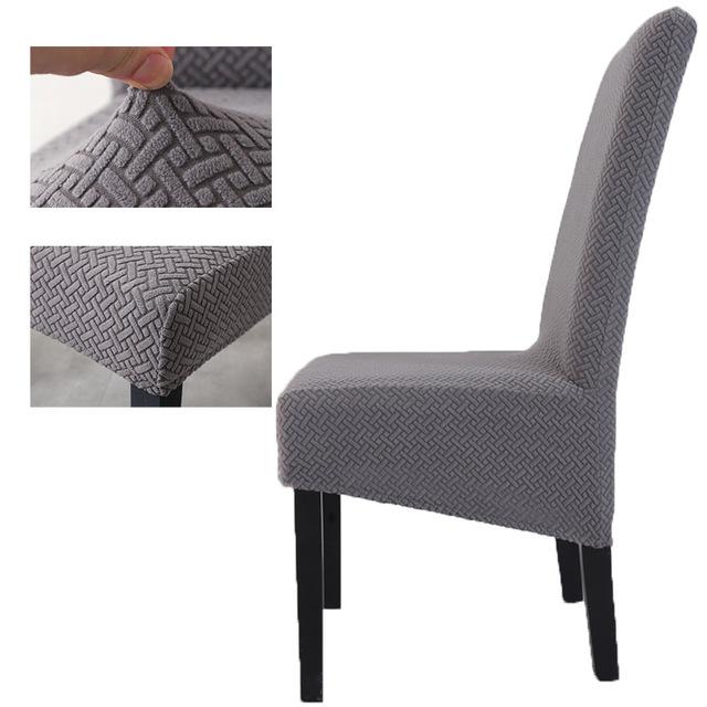 High Back XL Size Stretch Magic Fit Polar Fleece Chair Cover