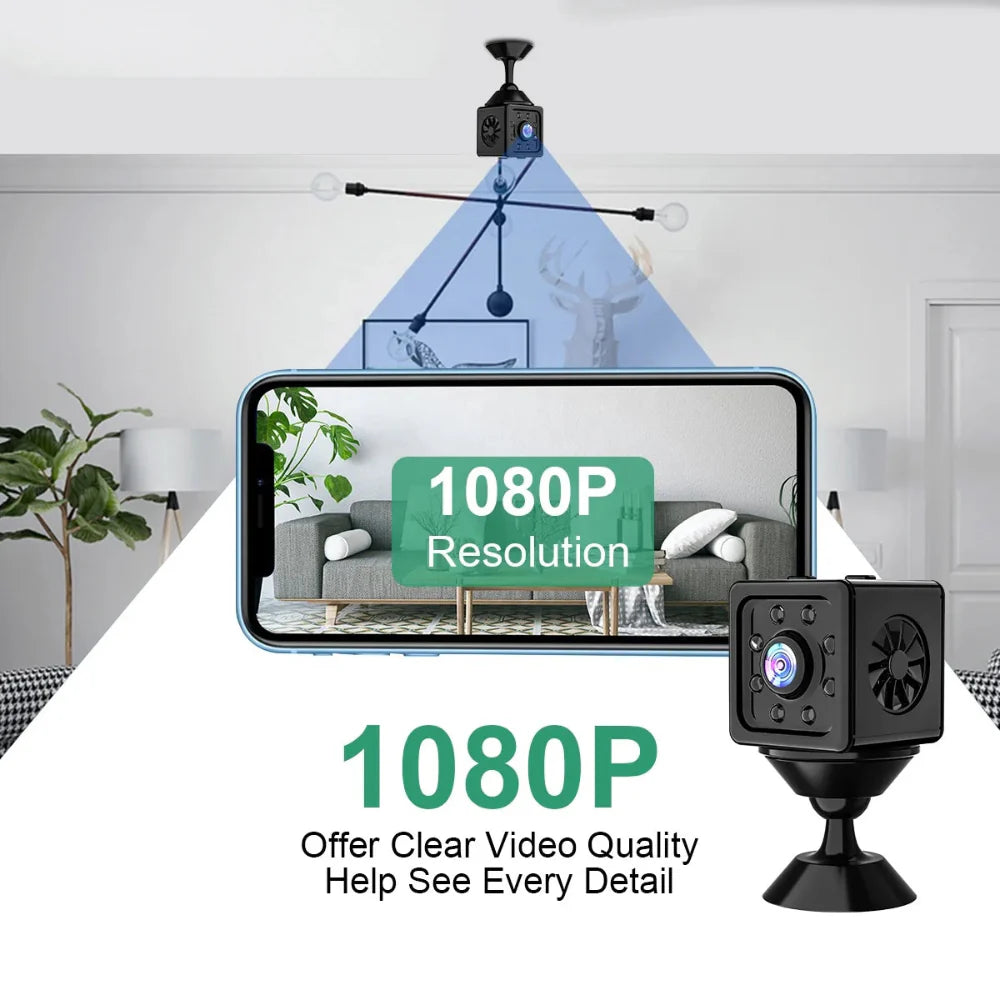 Surveillance Cameras Video 1080p Wireless Wifi Home Camera Mini Cctv Ip Camera