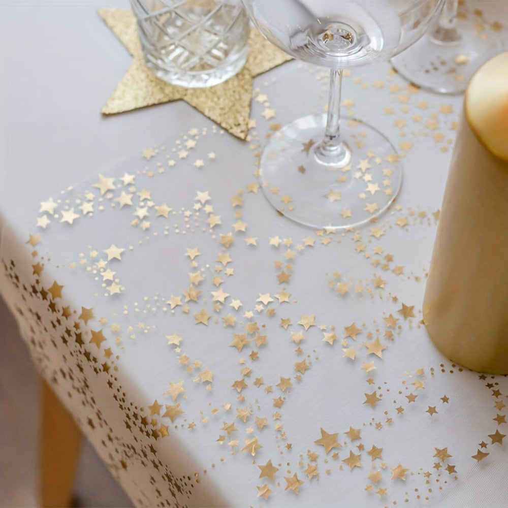 Table Runner Christmas Table Decorations Star Organza Table Roll