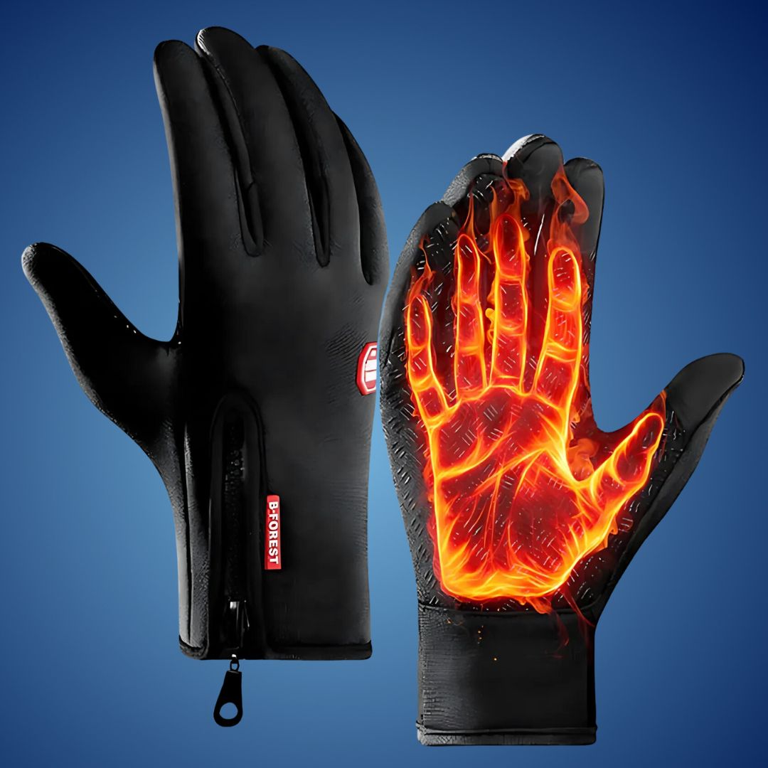 Avichic™ Heated Gloves – Waterproof Insulated Winter Gloves with Touchscreen & Rechargeable Battery for Men & Women
