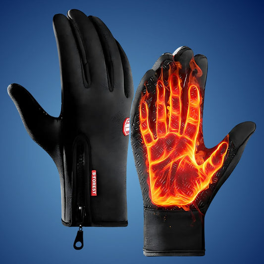 Avichic™ Heated Gloves – Waterproof Insulated Winter Gloves with Touchscreen & Rechargeable Battery for Men & Women