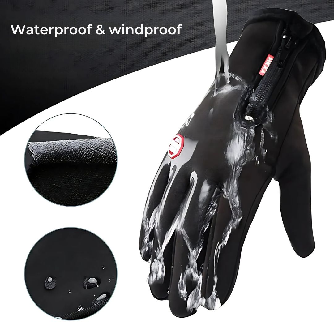 Avichic™ Heated Gloves – Waterproof Insulated Winter Gloves with Touchscreen & Rechargeable Battery for Men & Women
