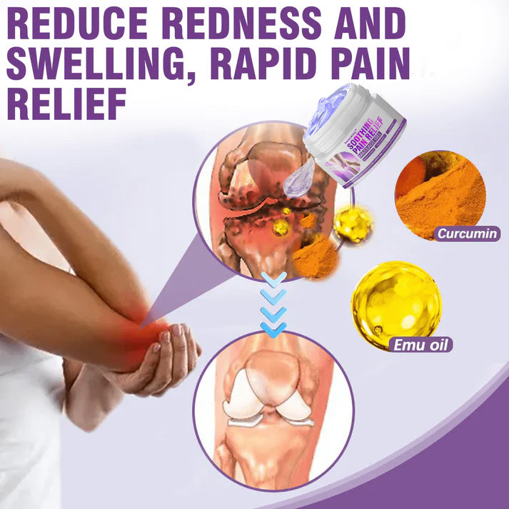 Paineasexy™ Turmeric & Emu Oil Arthritis Soothing Pain Relief Massage Gel 👨‍⚕️FDA Approved