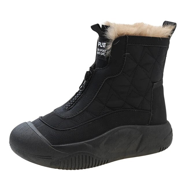 Avichic™ WarmBoot - Waterproof, non-slip lace boots