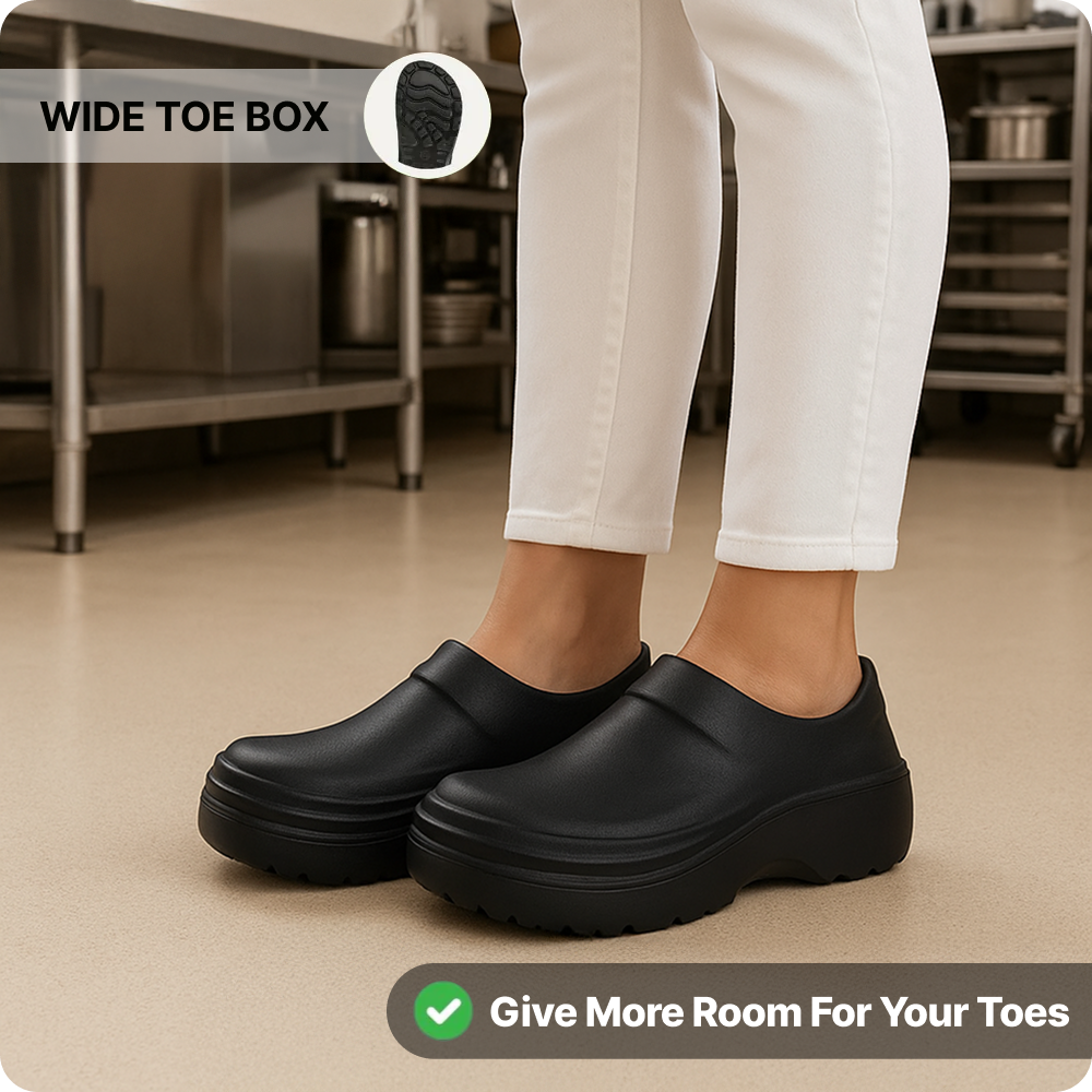 Torrey Classic Non-Slip Kitchen Clogs – All-Day Wear