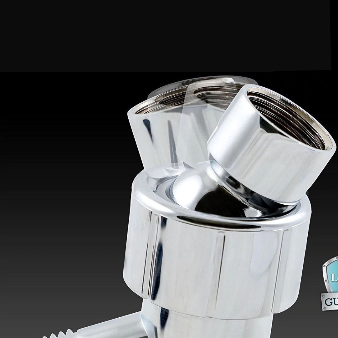 3-Way Shower Head Holder – Chrome Finish