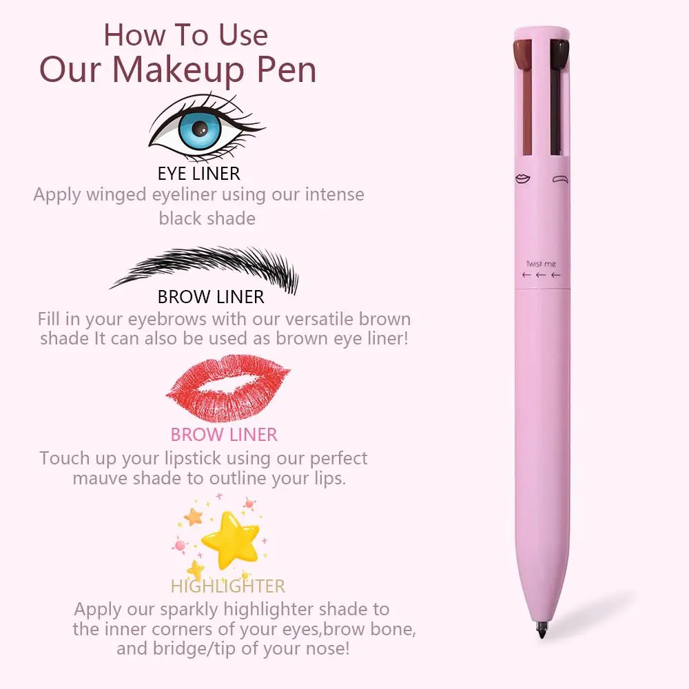4-in-1 Touch Up GlamPen – Pocket Makeup Kit