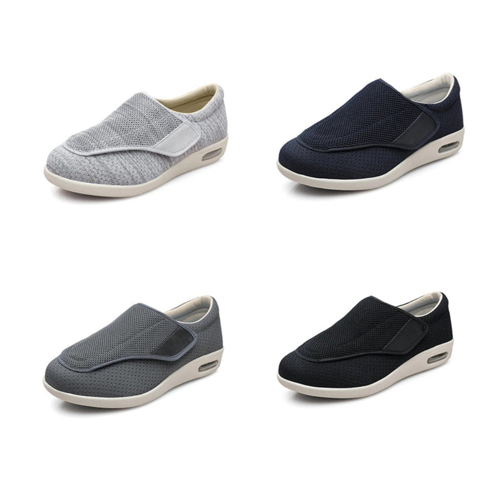 Walking Shoes Adjustable Orthopedic Slip On Shoes Wide Feet